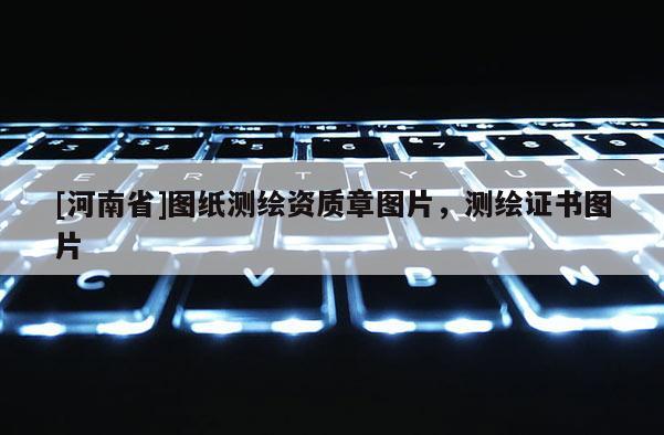 [河南省]圖紙測繪資質章圖片，測繪證書圖片