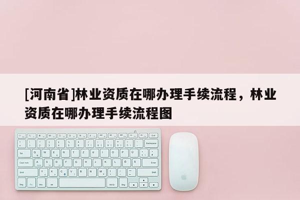 [河南省]林業(yè)資質(zhì)在哪辦理手續(xù)流程，林業(yè)資質(zhì)在哪辦理手續(xù)流程圖