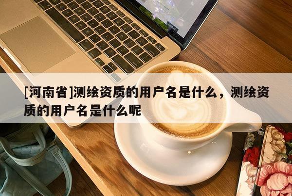 [河南省]測繪資質的用戶名是什么，測繪資質的用戶名是什么呢