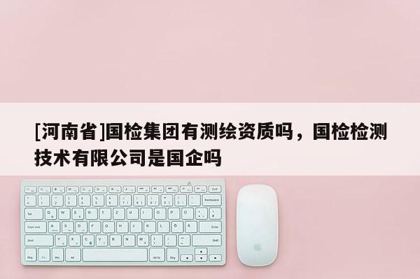 [河南省]國檢集團(tuán)有測繪資質(zhì)嗎，國檢檢測技術(shù)有限公司是國企嗎
