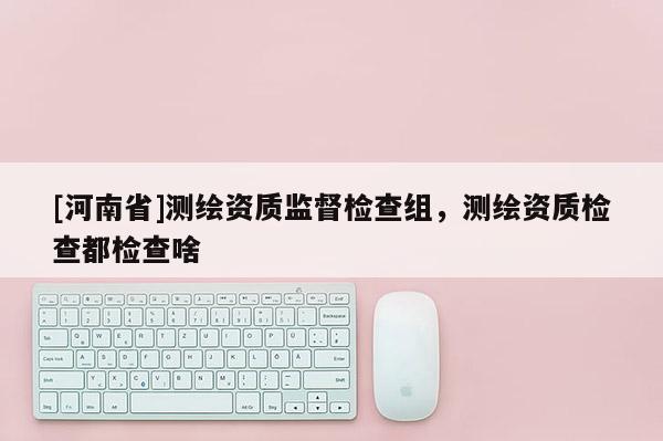 [河南省]測(cè)繪資質(zhì)監(jiān)督檢查組，測(cè)繪資質(zhì)檢查都檢查啥