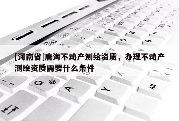 [河南省]唐海不動產(chǎn)測繪資質(zhì)，辦理不動產(chǎn)測繪資質(zhì)需要什么條件