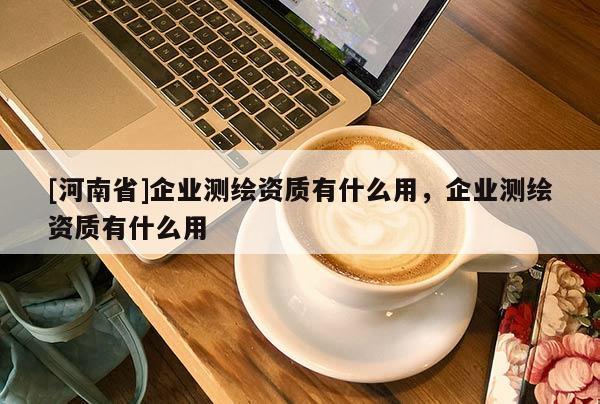 [河南省]企業(yè)測繪資質(zhì)有什么用，企業(yè)測繪資質(zhì)有什么用